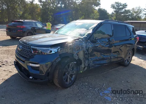 2023 Ford Explorer Xlt из США, поврежденный, VIN 1FMSK7DH2PGB91221